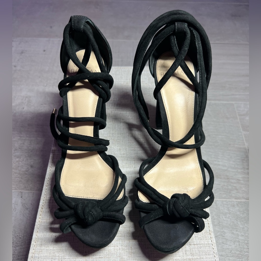 Alexandre Birman Suede Sandal Size 6 (36)